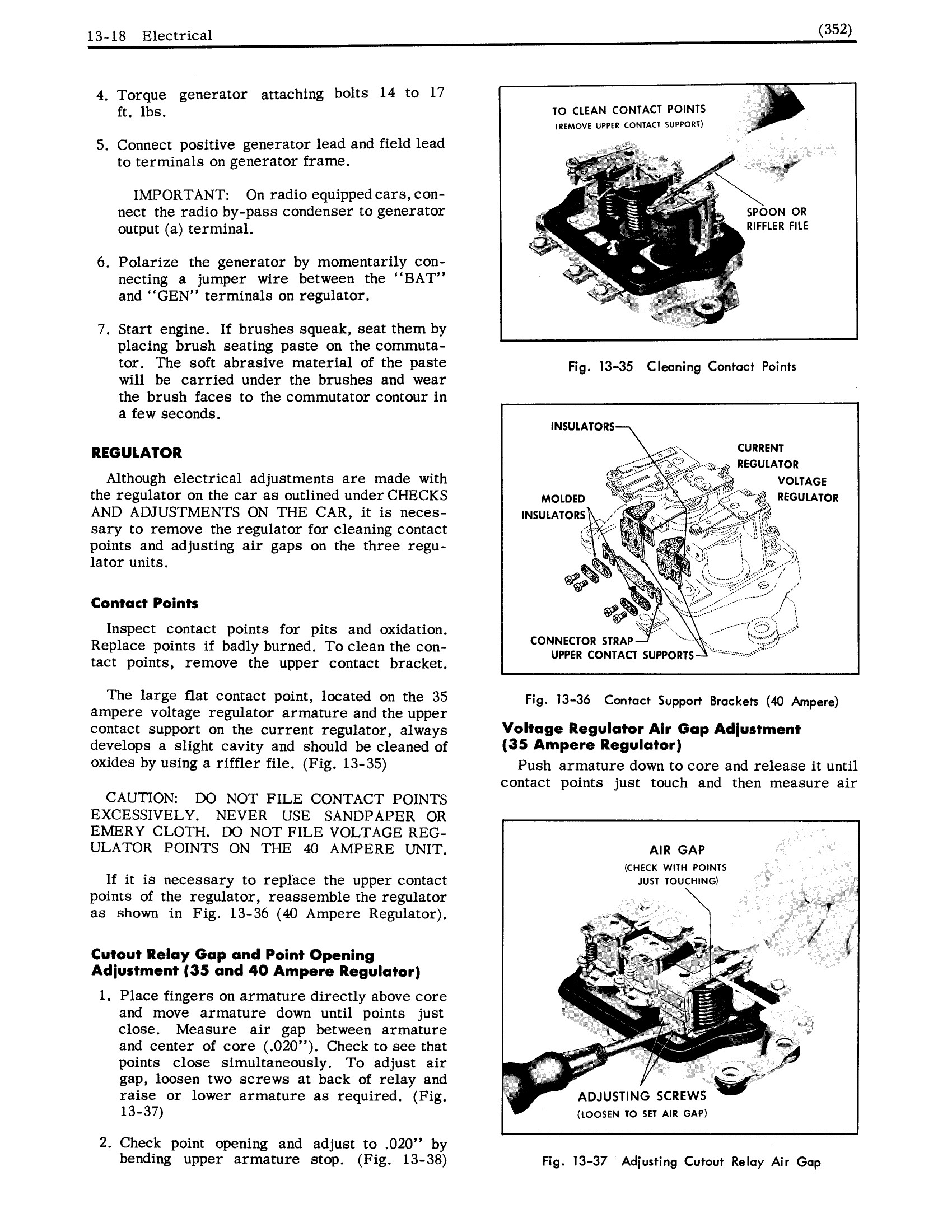 1961 Oldsmobile Shop Manual Electrical Page 18 of 70